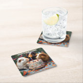 Cavia Pigs Birthday Kartonnen Onderzetters (Insitu)