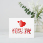 Cavia Pigs Briefkaart (Staand voorkant)
