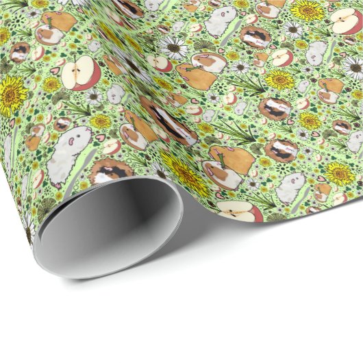 Cavia Pigs Cadeaupapier (Rol Hoek)