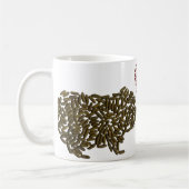 Cavia Pigs in Love Koffiemok (Links)