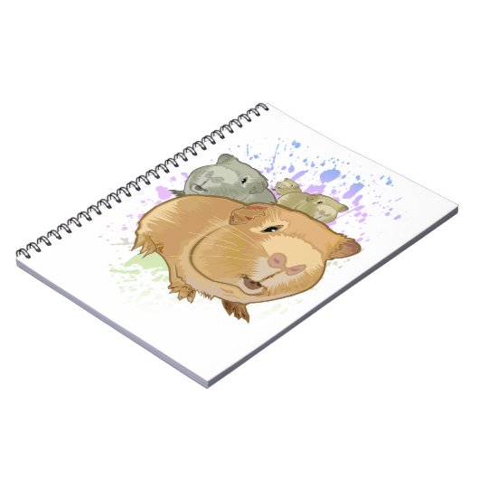 Cavia Pigs Notitieboek (Linkerzijde)