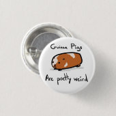 Cavia Pigs Ronde Button 3,2 Cm (Voorkant /achterkant)