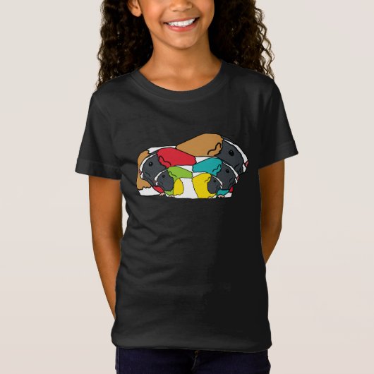 Cavia Pigs T-shirt (Voorkant)