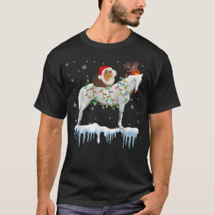 Cavia Riding Horse Reindekerst T-shirt