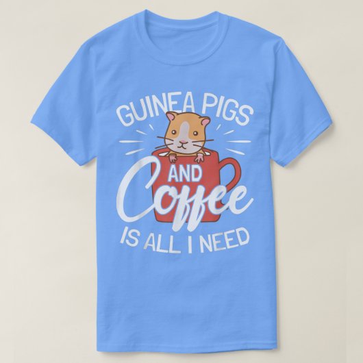 cavia ' s en coffee - cavia ' s t-shirt (Design voorkant)