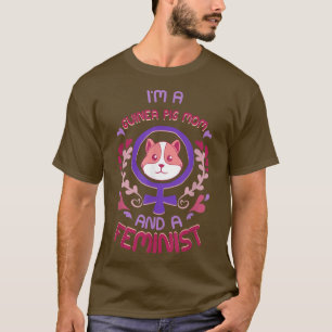 cavia ' s mam cadeaus , ik ben een cavia - moeder t-shirt