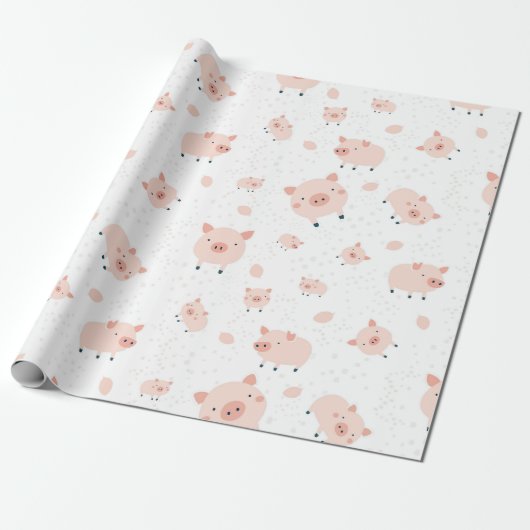 Cavia-stick Cadeaupapier (Uitgerold)