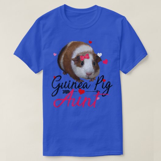 Cavia tante kostuum shirt vrouwen cavia liefhebber (Design voorkant)