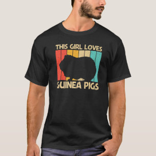 Cavia voor meisjes Kinder kavy Pet Rodent T-shirt