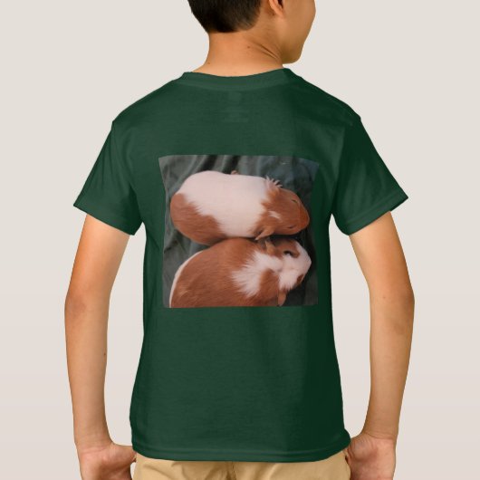 Cavia Wees Gelukkig T-shirt (Achterkant)