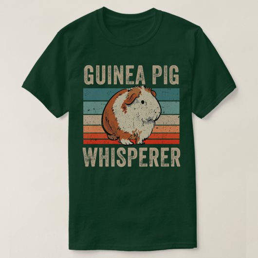 Cavia Whisperer Lover Cute Pet Animal Premium T-shirt (Design voorkant)