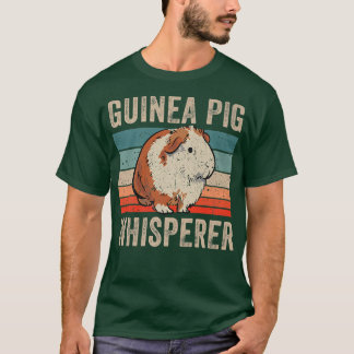 Cavia Whisperer Lover Cute Pet Animal Premium T-shirt