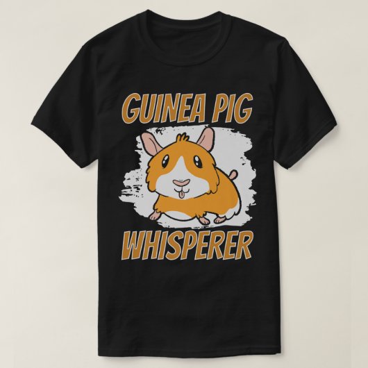 Cavia Whisperer Pet Dierenvriend Cute Premium T-shirt (Design voorkant)
