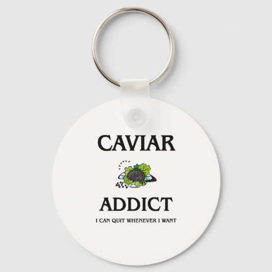 Caviar Addict Sleutelhanger (Voorkant)