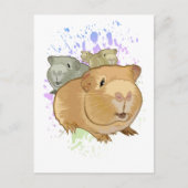Cavia's Briefkaart (Voorkant)