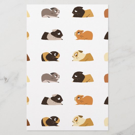 Cavia's Briefpapier (Voorkant)