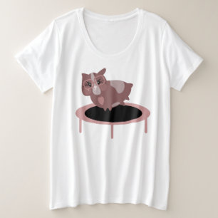 Cavia's die gebruik maken van de ziekte grote maat t-shirt