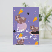 Cavia's die gebruik maken van de ziekte kaart (Staand voorkant)