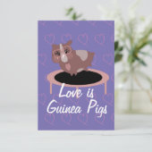 Cavia's die gebruik maken van de ziekte kaart (Staand voorkant)