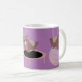 Cavia's die gebruik maken van de ziekte koffiemok (Voorkant rechts)