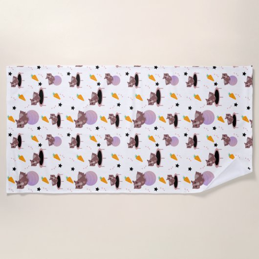 Cavia's die gebruik maken van de ziekte strandlaken (Voorkant)