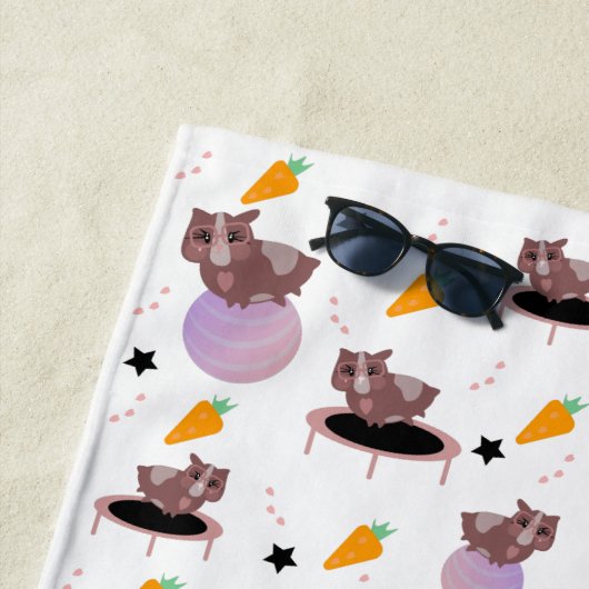 Cavia's die gebruik maken van de ziekte strandlaken (In situ)