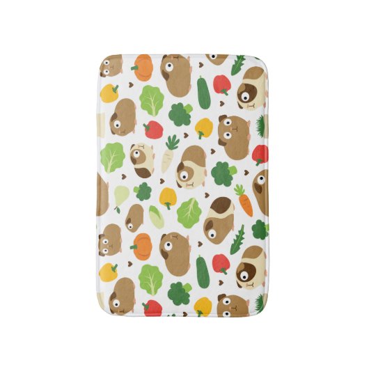 Cavia's en hun behandelingen badmat (Voorkant Verticaal)