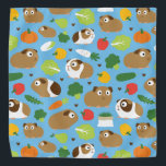 Cavia's en hun behandelingen bandana<br><div class="desc">Kute cavia's en hun behandelingen.</div>