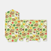 Cavia's en hun behandelingen bedankdoosjes (Uitgevouwen)