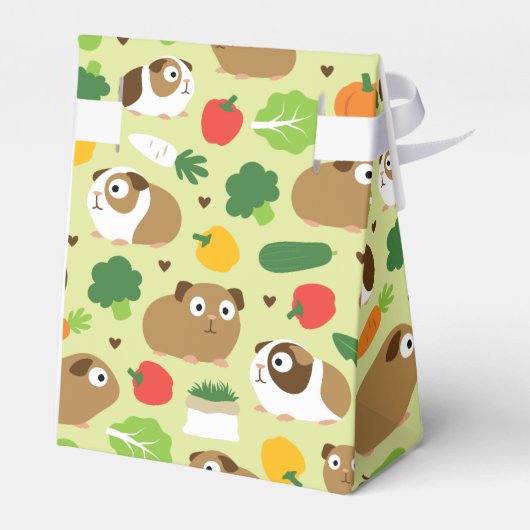 Cavia's en hun behandelingen bedankdoosjes (Achterkant)