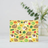 Cavia's en hun behandelingen briefkaart (Staand voorkant)