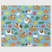 Cavia's en hun behandelingen cadeaupapier (Vlak)