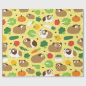 Cavia's en hun behandelingen cadeaupapier (Vlak)