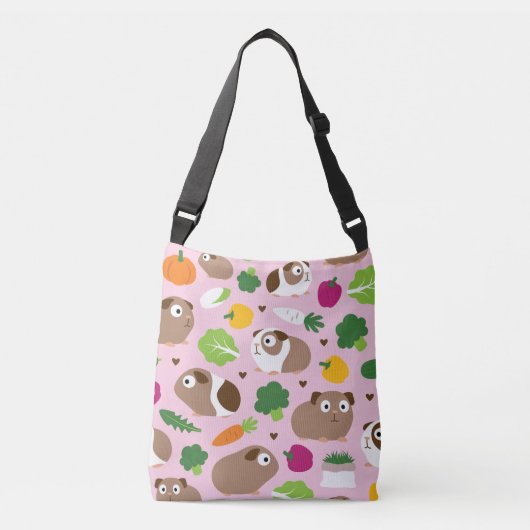 Cavia's en hun behandelingen crossbody tas (Voorkant)