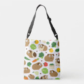 Cavia's en hun behandelingen crossbody tas (Achterkant)