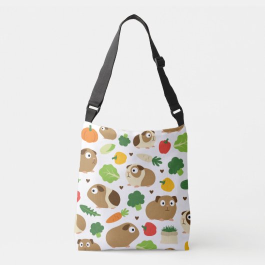 Cavia's en hun behandelingen crossbody tas (Voorkant)