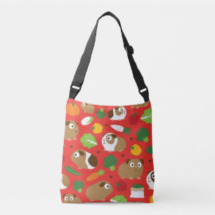 Cavia's en hun behandelingen crossbody tas