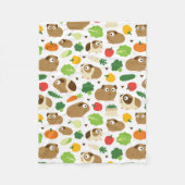 Cavia's en hun behandelingen fleece deken (Voorkant)