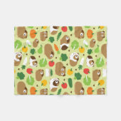 Cavia's en hun behandelingen fleece deken (Voorkant (Horizontaal))