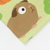 Cavia's en hun behandelingen fleece deken (Hoek)