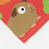Cavia's en hun behandelingen fleece deken (Hoek)