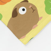 Cavia's en hun behandelingen fleece deken (Hoek)