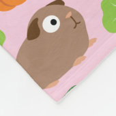 Cavia's en hun behandelingen fleece deken (Hoek)