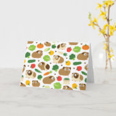 Cavia's en hun behandelingen kaart (Gele Bloem)