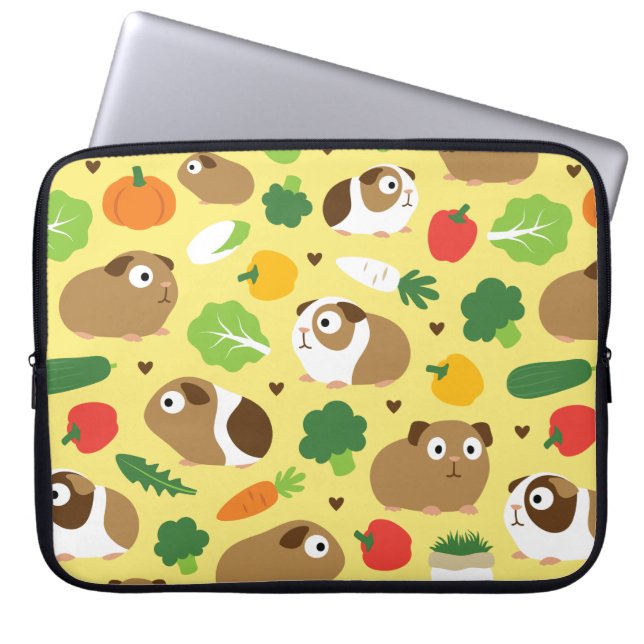 Cavia's en hun behandelingen laptop sleeve (Voorkant)