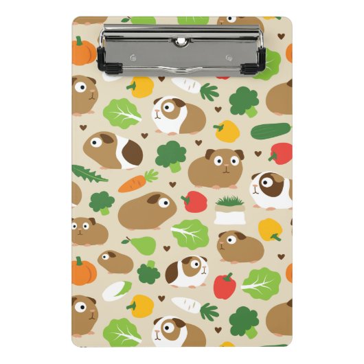 Cavia's en hun behandelingen mini klembord (Voorkant)