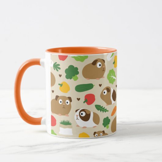 Cavia's en hun behandelingen mok (Links)