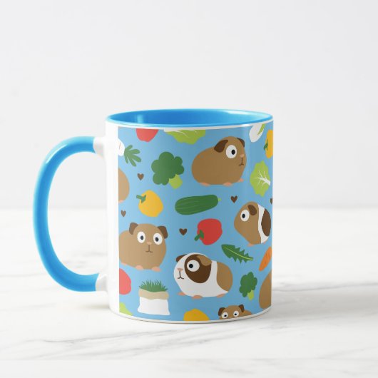 Cavia's en hun behandelingen mok (Links)