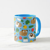 Cavia's en hun behandelingen mok (Voorkant rechts)