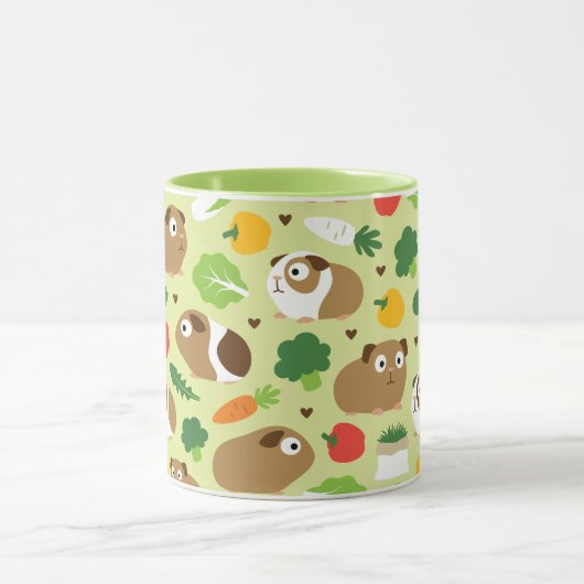 Cavia's en hun behandelingen mok (Midden)